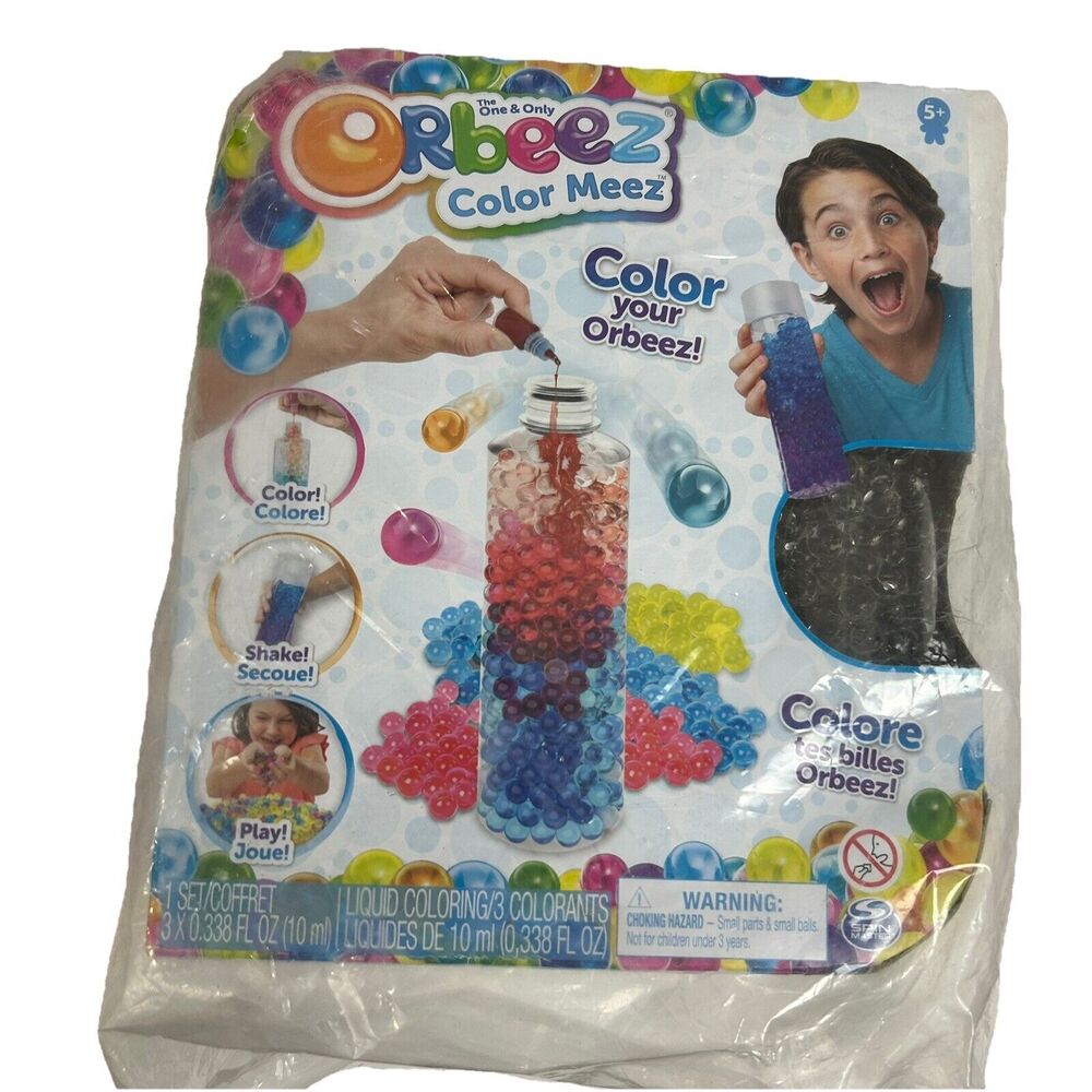 Orbees Color Meez Craft Toy For Kids Sealed Set Multicolor Art Fun